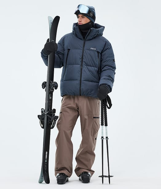 Dope Puffer Skidoutfit Metal Blue/Walnut