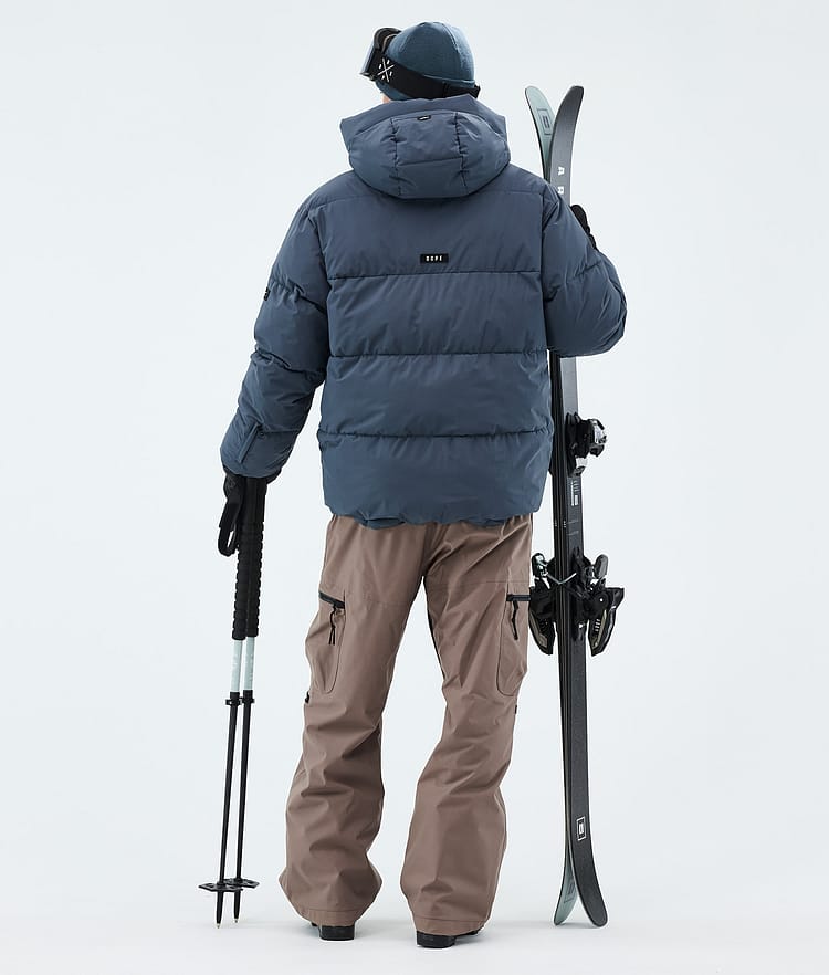 Dope Puffer Skidoutfit Herre Metal Blue/Walnut, Image 2 of 2