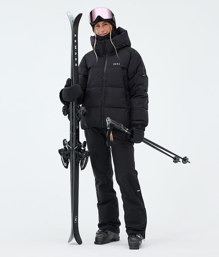 Dope Puffer W Skijakke Dame Black, Image 2 of 8