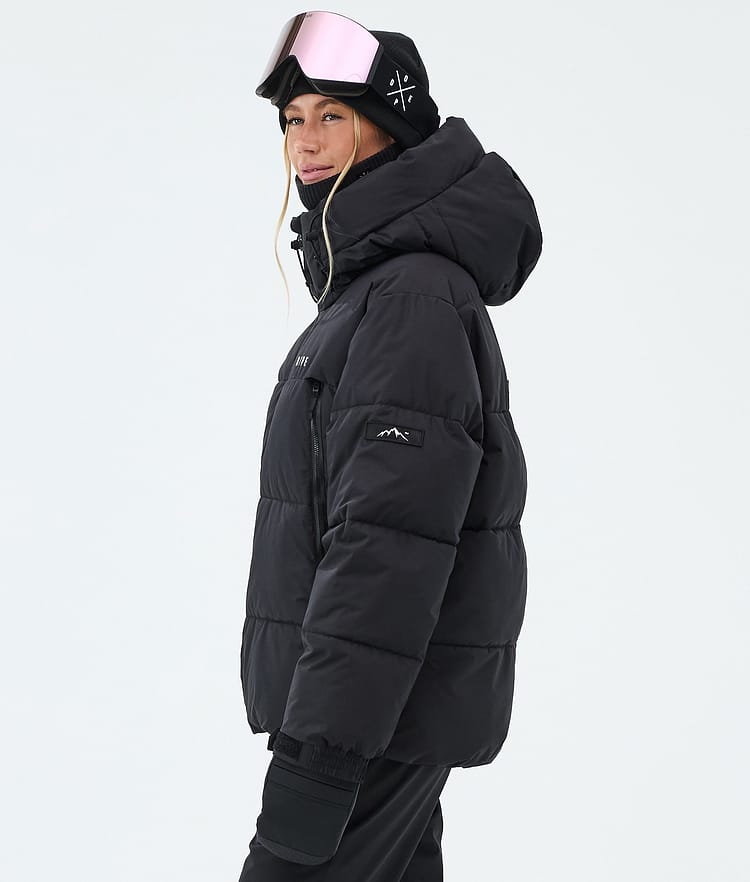 Dope Puffer W Snowboardjakke Dame Black, Image 5 of 8
