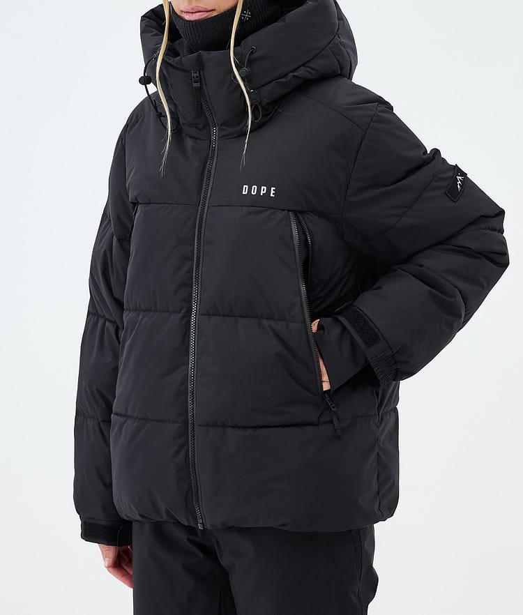 Dope Puffer W Snowboardjakke Dame Black, Image 7 of 8