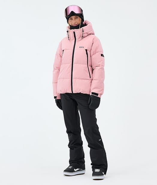Dope Puffer W Snowboardoutfit Soft Pink/Black