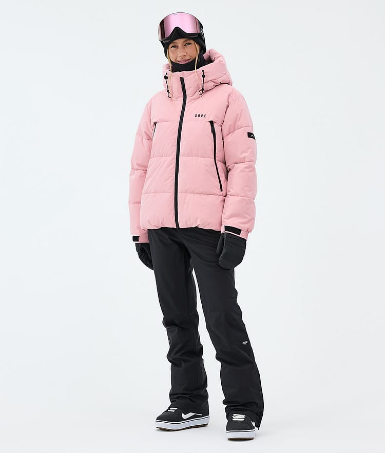 Dope Puffer W Snowboardjakke Dame Soft Pink, Image 2 of 8