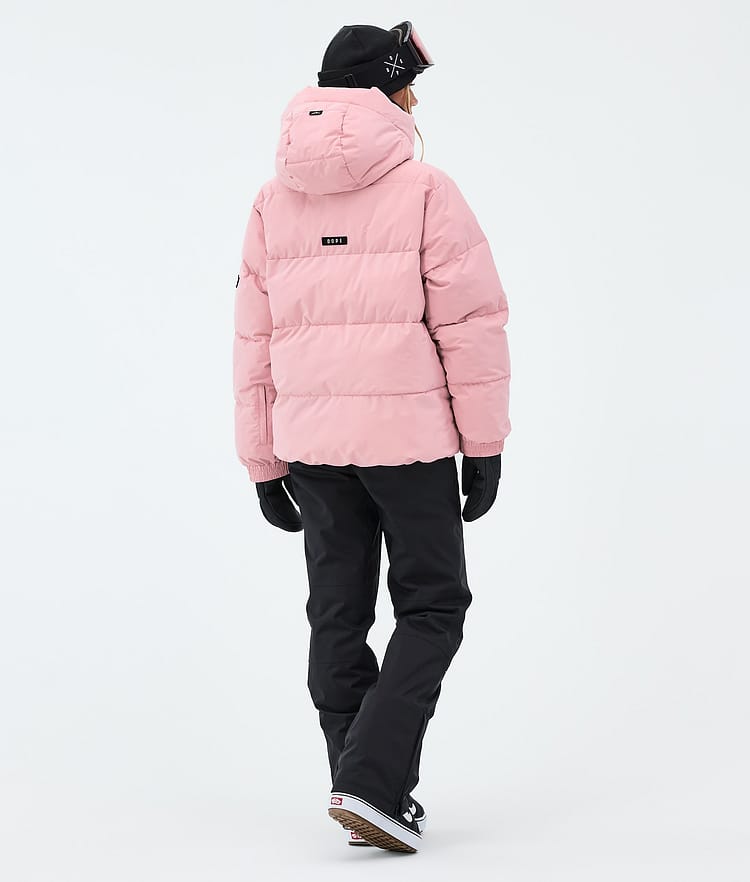 Dope Puffer W Snowboardjakke Dame Soft Pink, Image 3 of 8