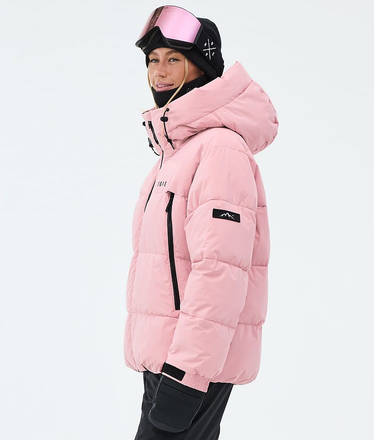 Dope Puffer W Skijakke Dame Soft Pink, Image 5 of 8