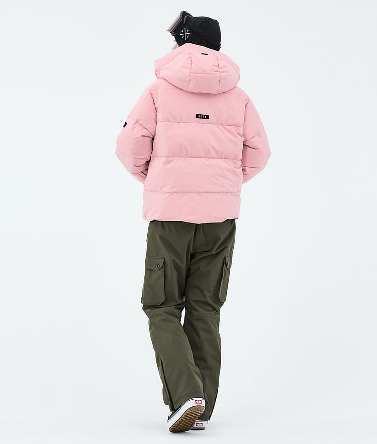 Dope Puffer W Snowboardoutfit Dame Soft Pink/Olive Green, Image 2 of 2