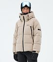 Dope Puffer W Skijakke Dame Sand