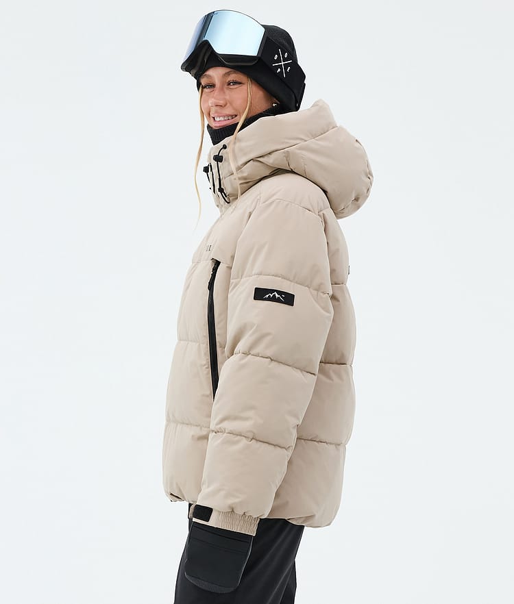 Dope Puffer W Skijakke Dame Sand, Image 5 of 8