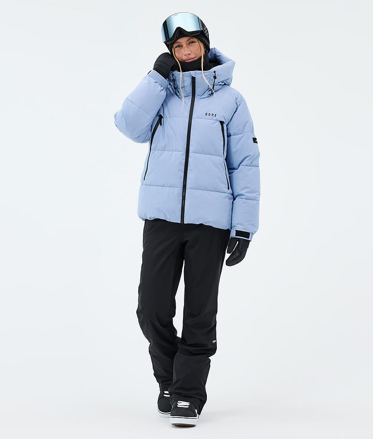 Dope Puffer W Snowboardjakke Dame Light Blue, Image 2 of 8