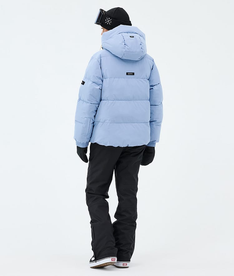 Dope Puffer W Snowboardjakke Dame Light Blue, Image 3 of 8