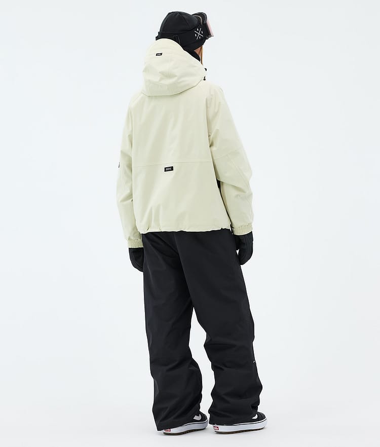 Dope Spartan W Snowboardjakke Dame Dirty White, Bilde 3 av 8