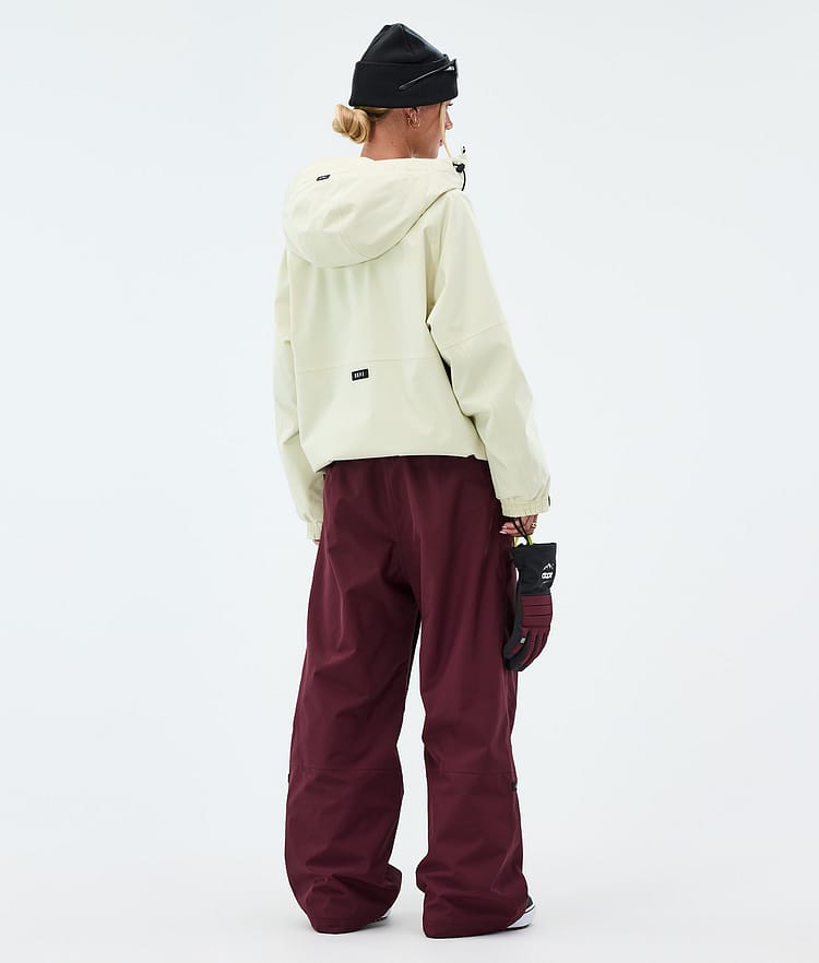 Dope Spartan W Snowboardoutfit Dame Dirty White/Burgundy, Image 2 of 2
