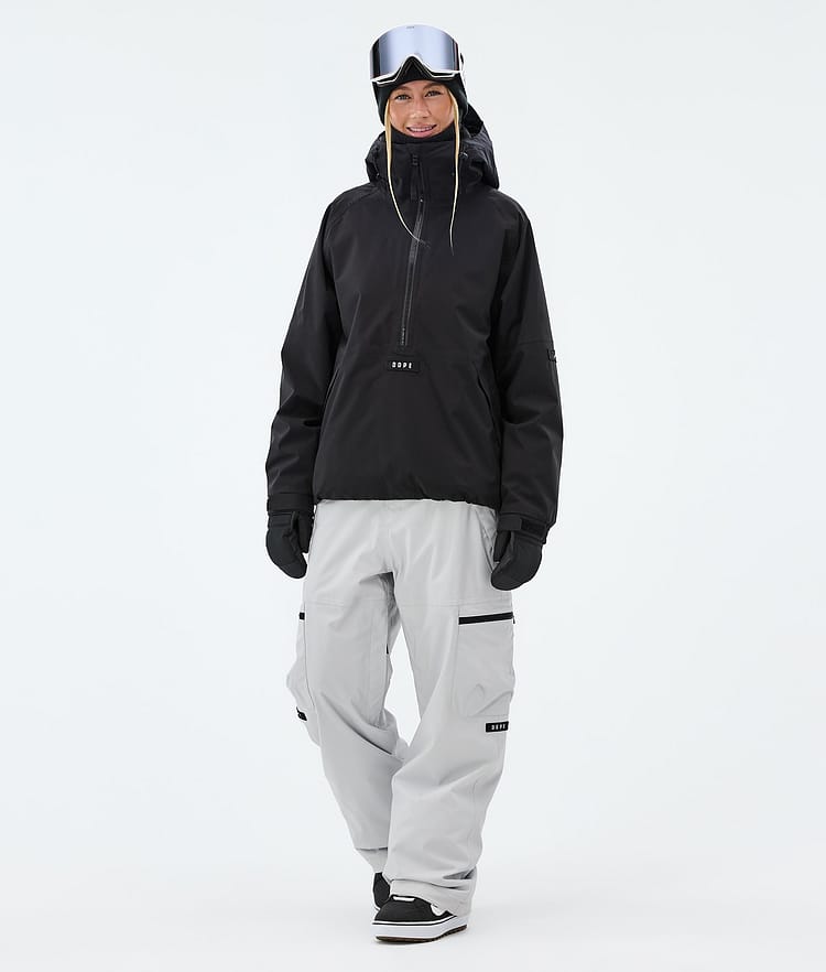 Dope Apex W Snowboardbukse Dame Light Grey, Image 2 of 6