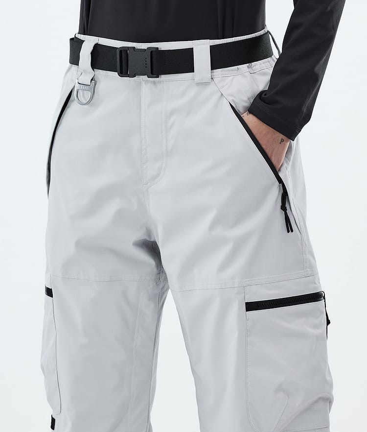 Dope Apex W Snowboardbukse Dame Light Grey, Image 5 of 6