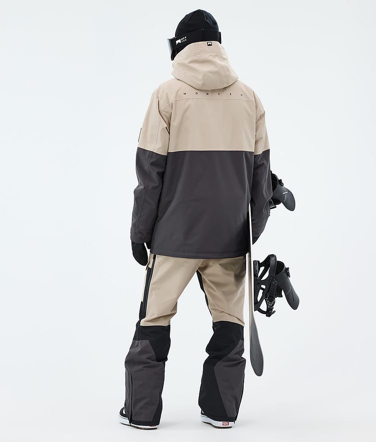 Montec Doom Snowboardjakke Herre Sand/Black/Phantom, Image 3 of 10