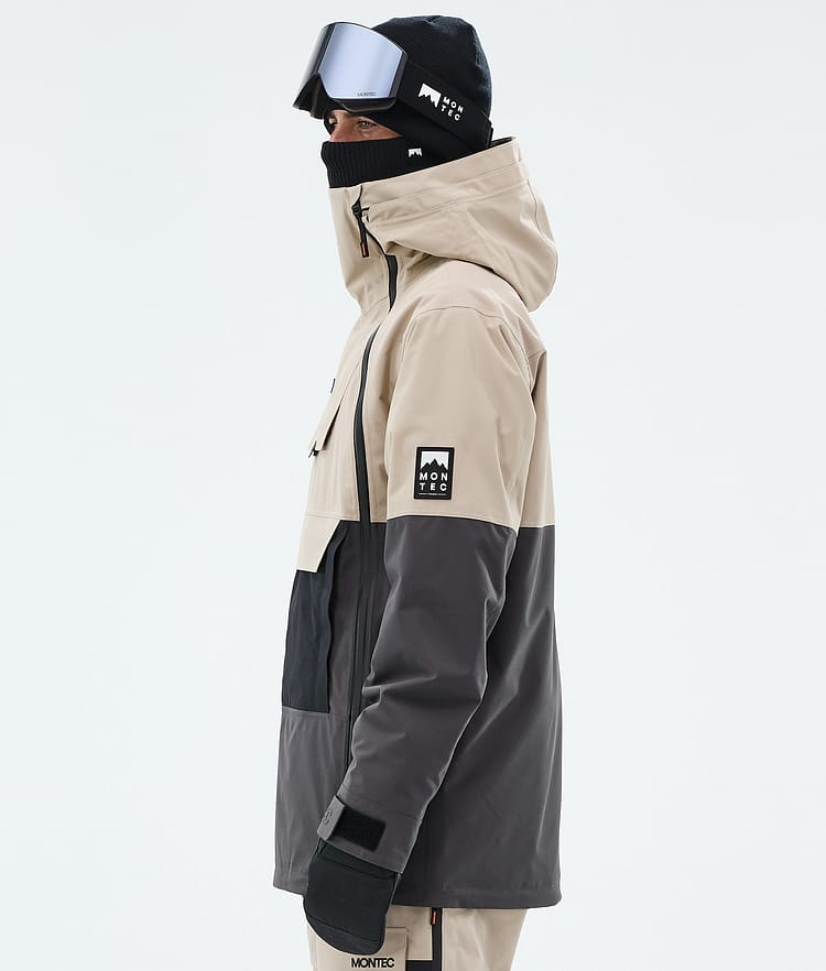 Montec Doom Skijakke Herre Sand/Black/Phantom, Image 5 of 10
