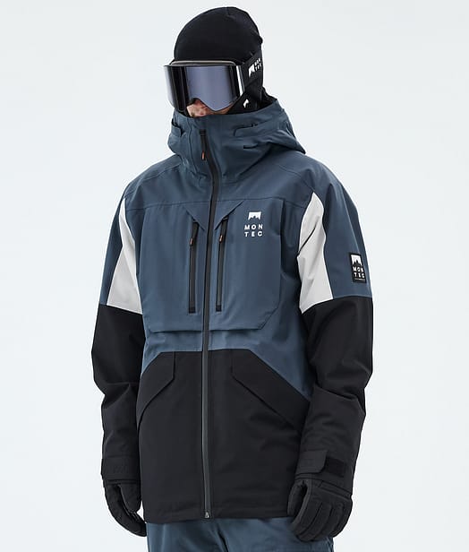 Montec Arch Skijakke Herre Metal Blue/Light Grey/Black
