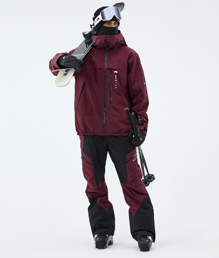 Montec Oracle Skijakke Herre Burgundy, Image 2 of 9