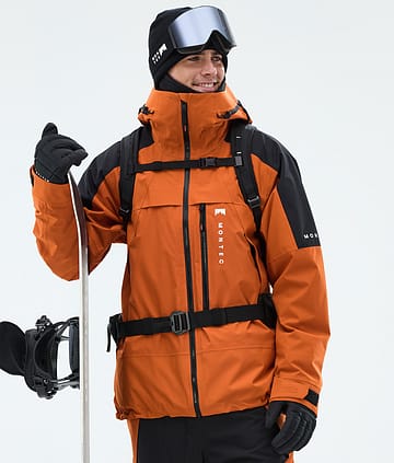Montec Oracle Snowboardjakke Burned Orange/Black