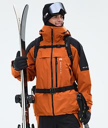 Montec Oracle Skijakke Herre Burned Orange/Black