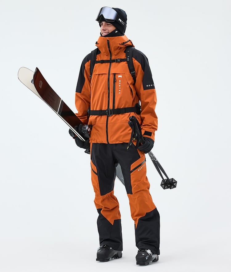 Montec Oracle Skijakke Herre Burned Orange/Black, Image 2 of 9