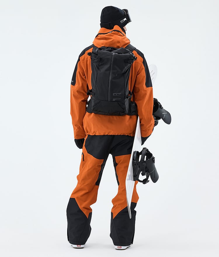 Montec Oracle Snowboardjakke Herre Burned Orange/Black, Image 3 of 9
