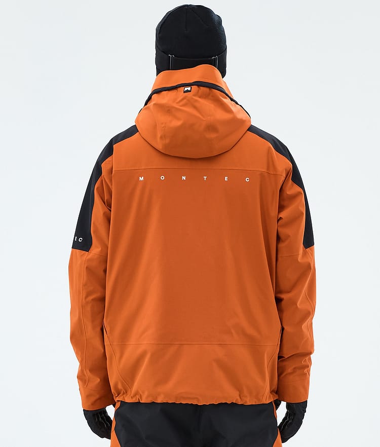 Montec Oracle Skijakke Herre Burned Orange/Black, Image 6 of 9