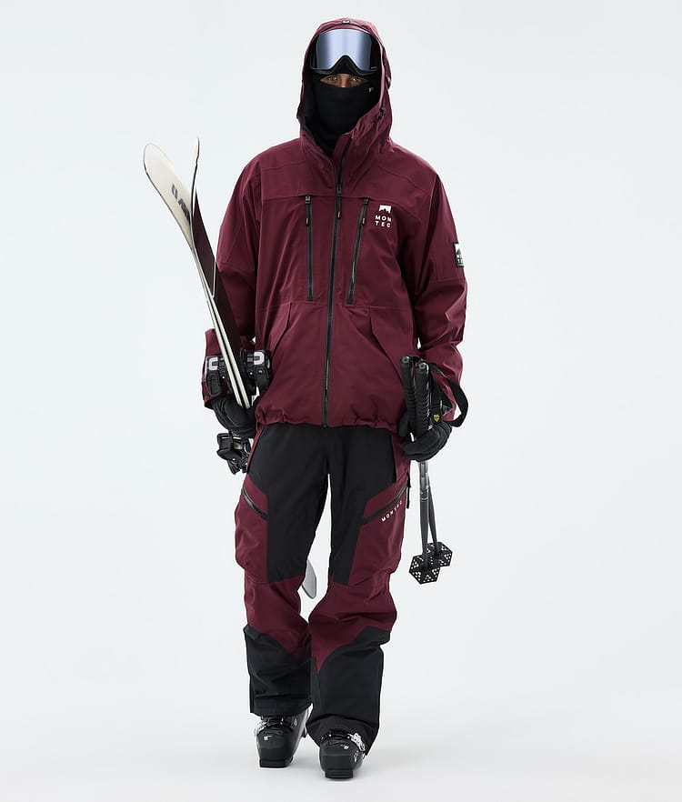 Montec Sentinel Skijakke Herre Burgundy, Image 2 of 9