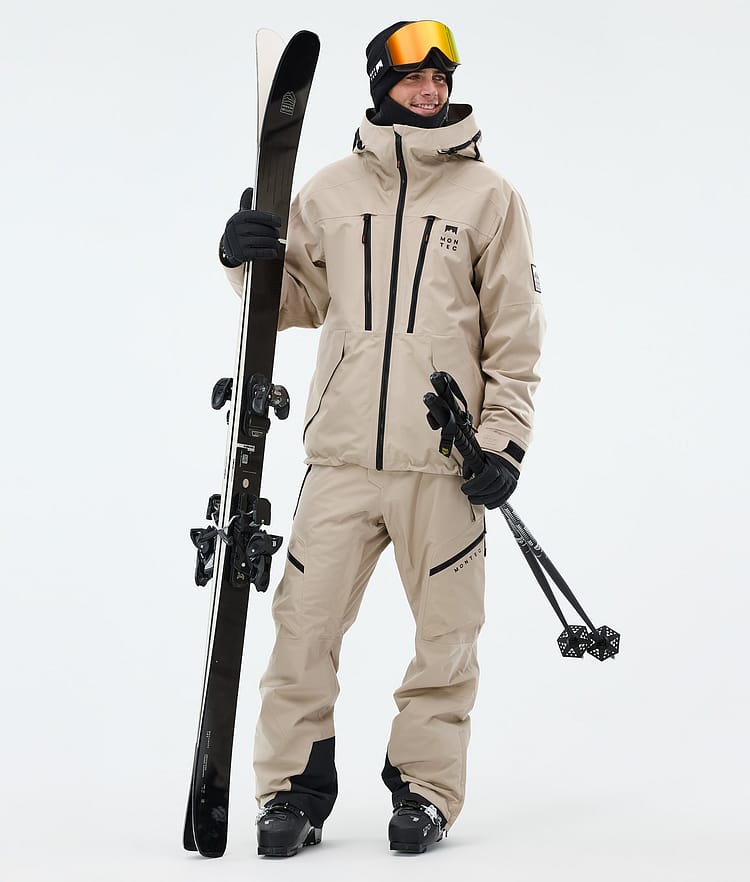 Montec Sentinel Skijakke Herre Sand, Image 2 of 9