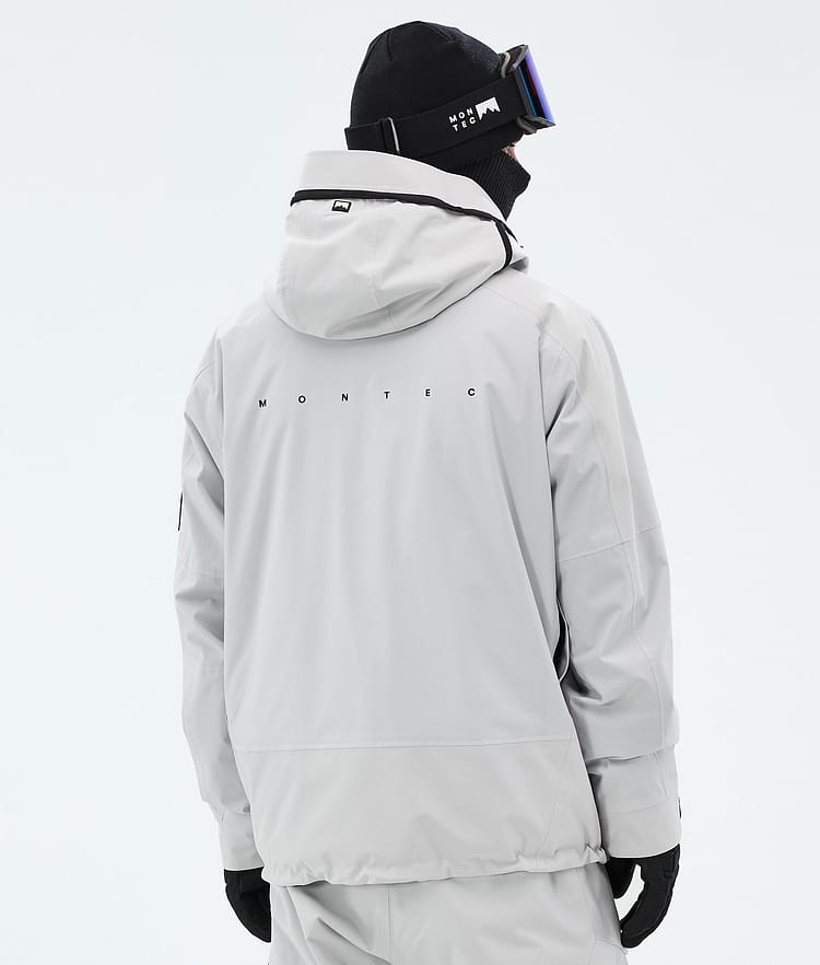 Montec Sentinel Snowboardjakke Herre Light Grey, Image 6 of 9