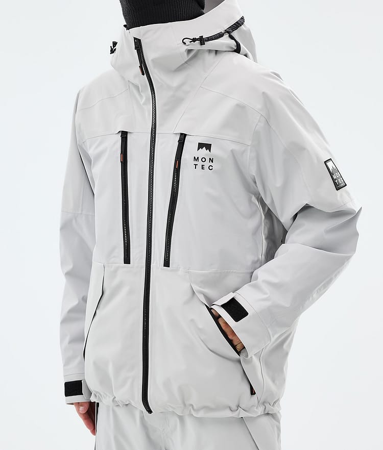 Montec Sentinel Skijakke Herre Light Grey, Image 7 of 9