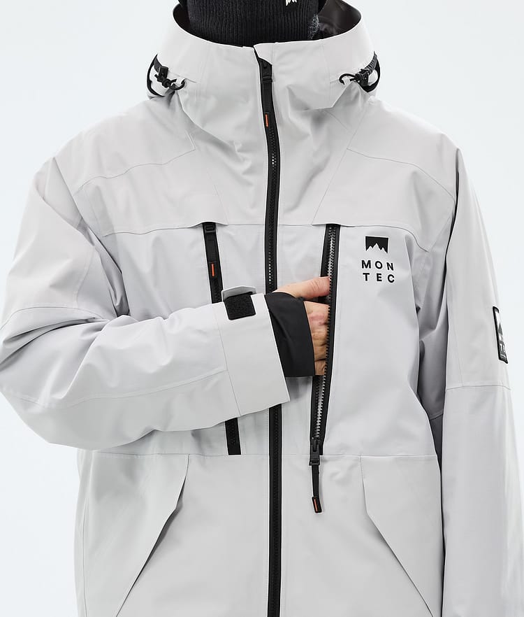 Montec Sentinel Skijakke Herre Light Grey, Image 8 of 9