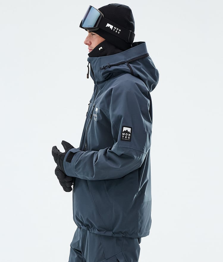 Montec Sentinel Snowboardjakke Herre Metal Blue, Image 5 of 9