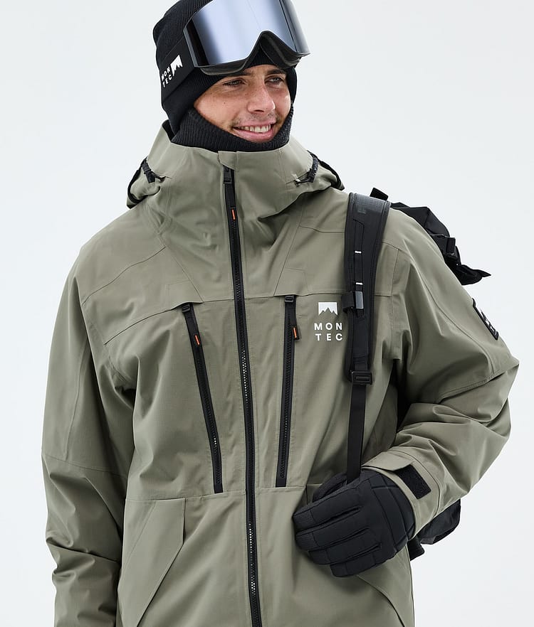 Montec Sentinel Snowboardjakke Herre Greenish, Image 4 of 9