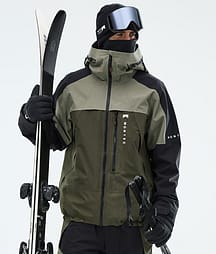 Montec Oracle Skijakke Herre Greenish/Black/Olive Green