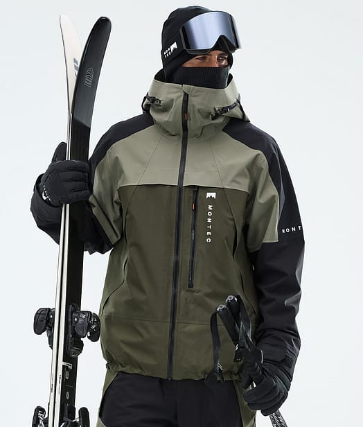 Montec Oracle Skijakke Herre Greenish/Black/Olive Green