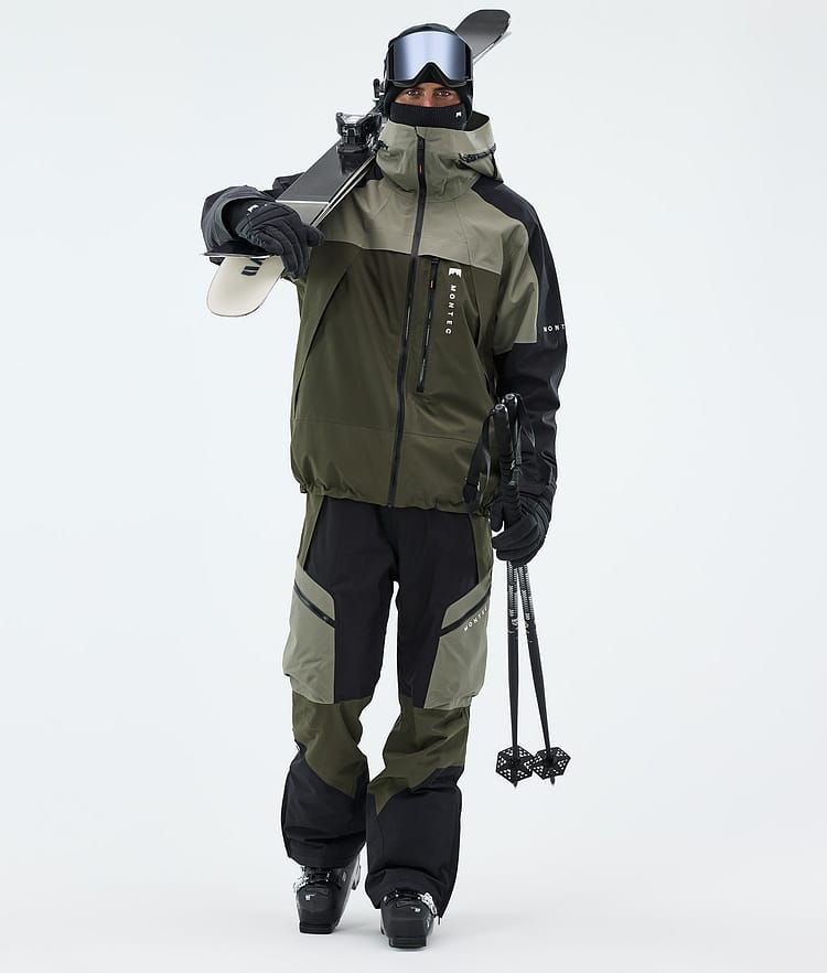 Montec Oracle Skijakke Herre Greenish/Black/Olive Green, Image 2 of 9