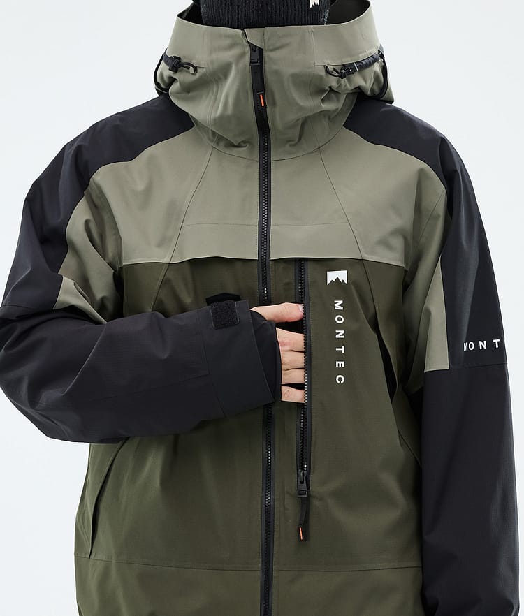 Montec Oracle Skijakke Herre Greenish/Black/Olive Green, Image 8 of 9
