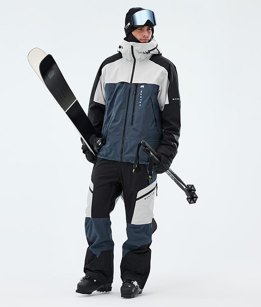 Montec Oracle Skidoutfit Light Grey/Black/Metal Blue