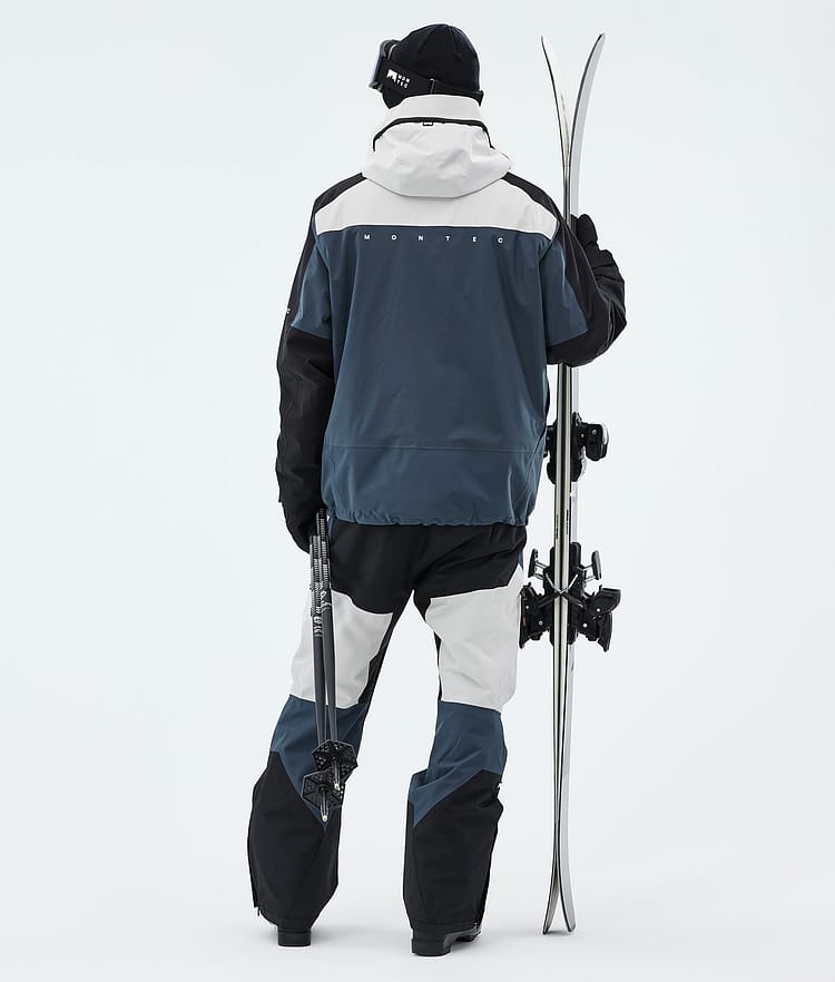Montec Oracle Skijakke Herre Light Grey/Black/Metal Blue, Image 3 of 9