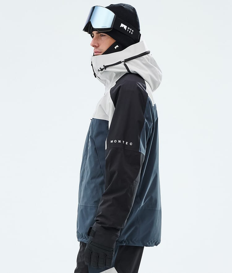 Montec Oracle Skijakke Herre Light Grey/Black/Metal Blue, Image 5 of 9