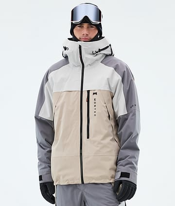 Montec Oracle Skijakke Light Grey/Light Pearl/Sand