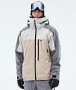 Montec Oracle Snowboardjakke Herre Light Grey/Light Pearl/Sand