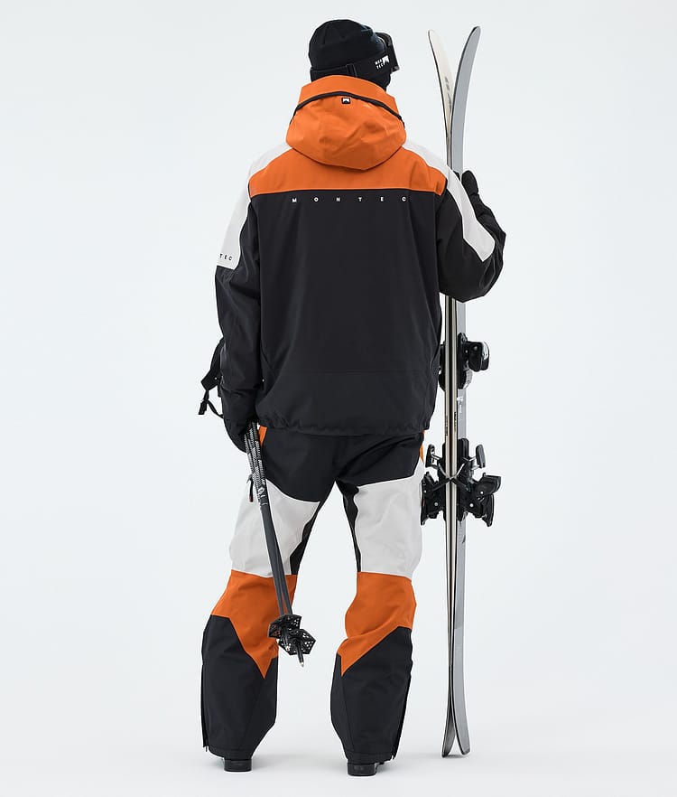 Montec Oracle Skijakke Herre Burned Orange/Light Grey/Black, Image 3 of 9