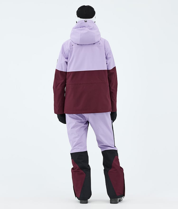 Montec Doom W Skijakke Dame Faded Violet/Black/Burgundy, Image 3 of 10