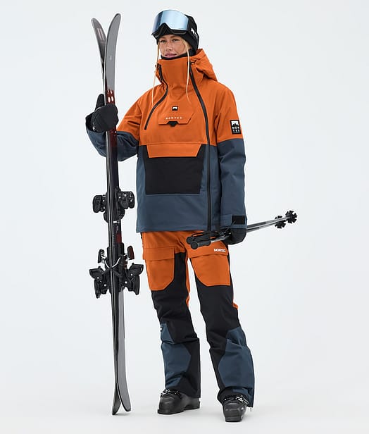 Montec Doom W Skidoutfit Burned Orange/Black/Metal Blue