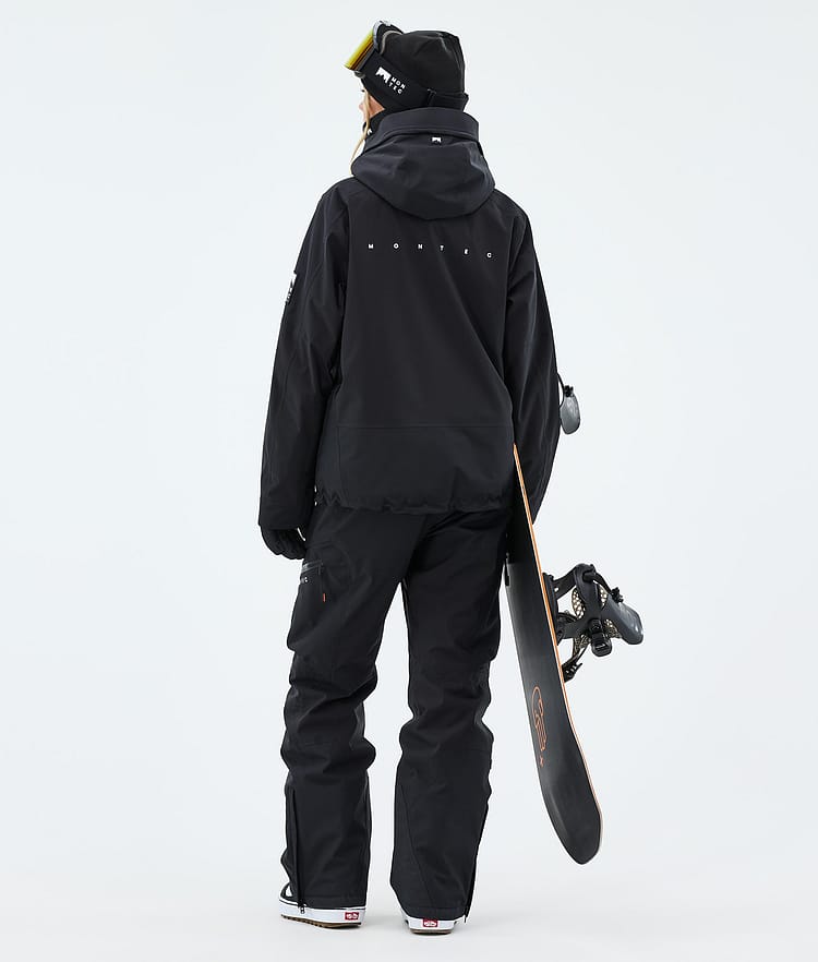Montec Sentinel W Snowboardjakke Dame Black, Image 3 of 9