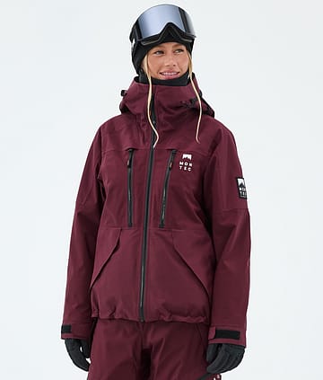 Montec Sentinel W Snowboardjakke Burgundy