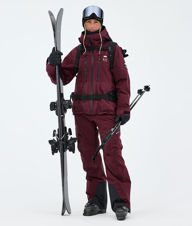Montec Sentinel W Skijakke Dame Burgundy, Image 2 of 9