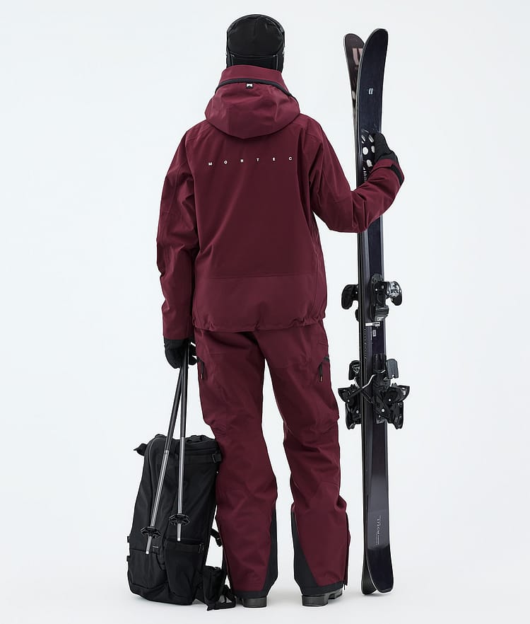 Montec Sentinel W Skijakke Dame Burgundy, Image 3 of 9